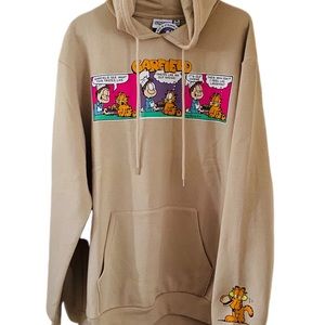 Garfield Official Comic Hoodie Sweatshirt Men XL